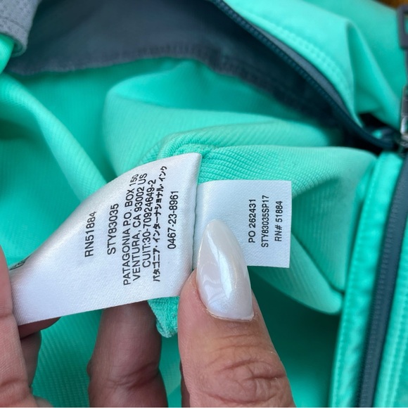 Patagonia Levitation Hoody Jacket M Tiffany blue - Picture 7 of 8